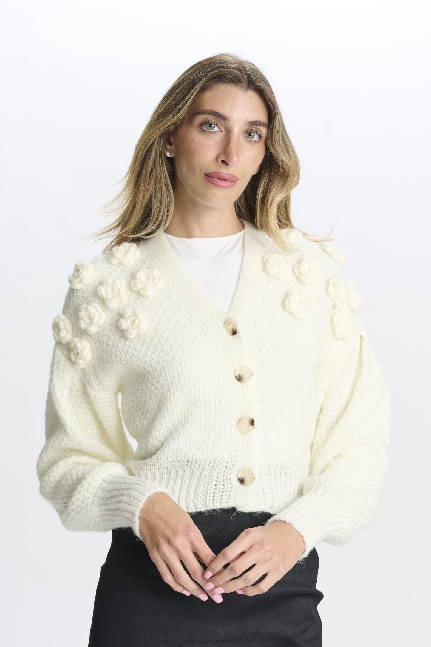 Ivory Knit cardigan