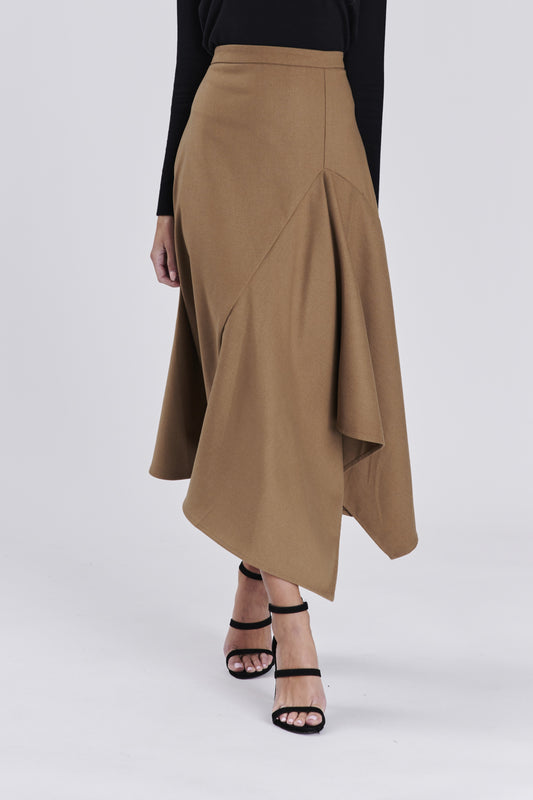 Asymmetrical midi Skirt
