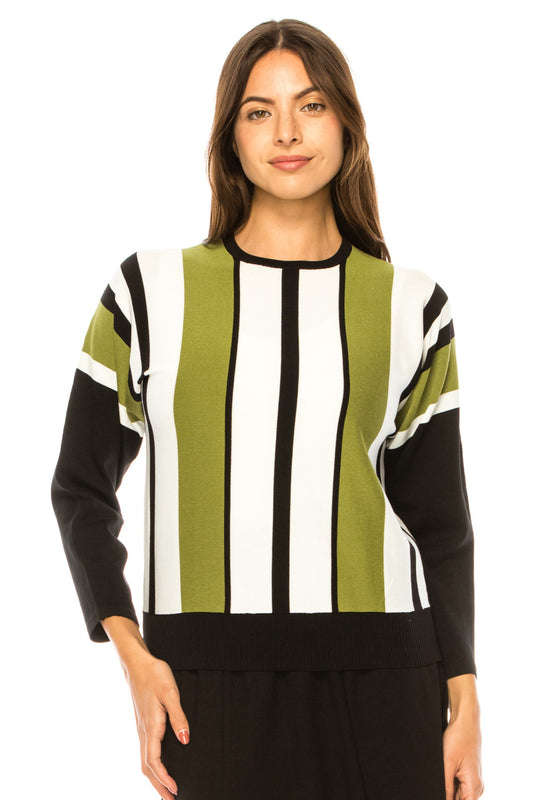 Striped Spring Sweater