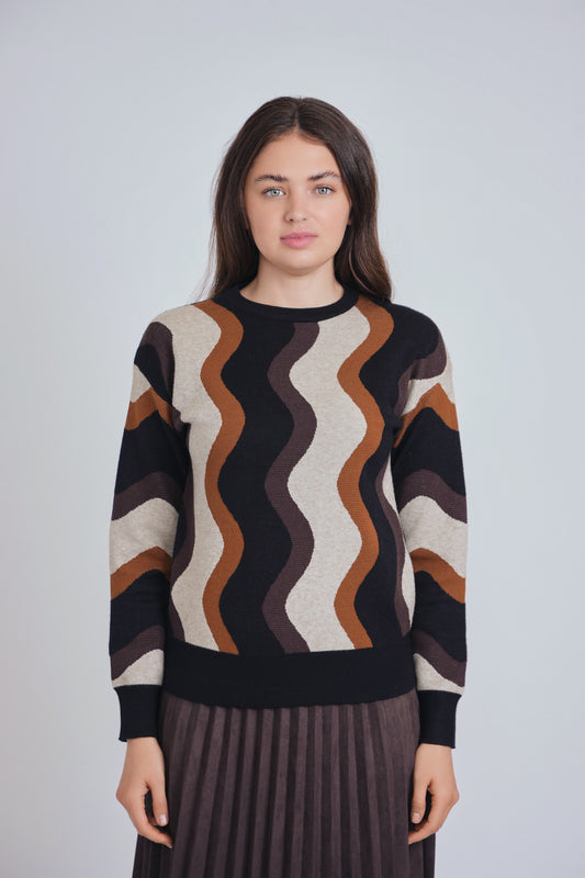 zigzag sweater