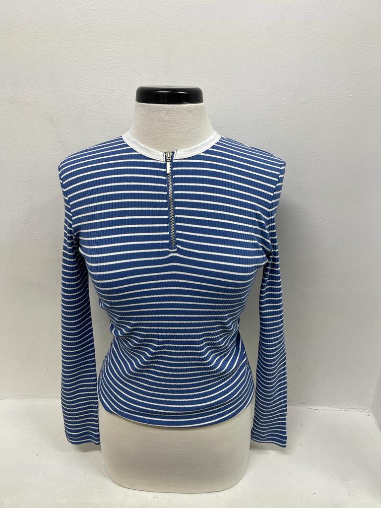 Ribbed Striped Tee